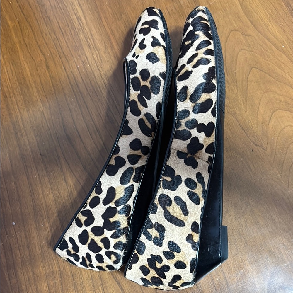 Merona Brown and Black Leopard Print Flats - Picture 4 of 5